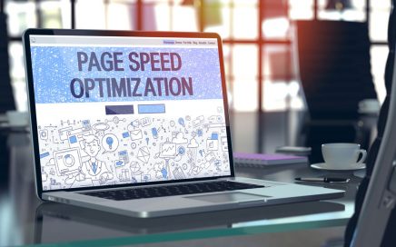 Page Speed Optimization Concept